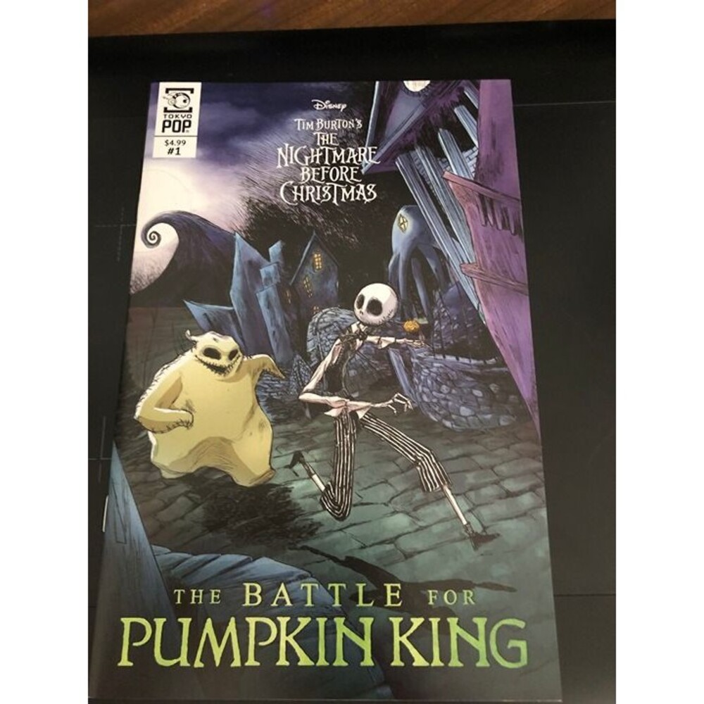 The Nightmare Before Christmas Battle For Pumpkin King #1 TokyoPop Comic NM